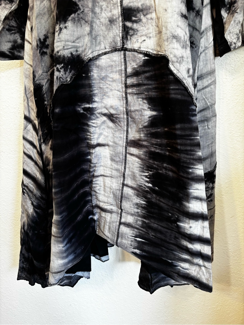 Tulip Lagenlook Tie Dye Tunic Medium - Picture 5 of 7